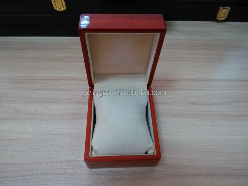 古典的な木製時計ボックス赤、 卸売木製箱小問屋・仕入れ・卸・卸売り