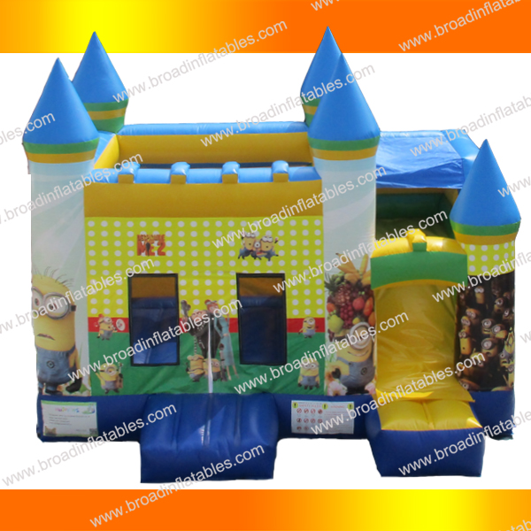 inflatable minions bouncy castle