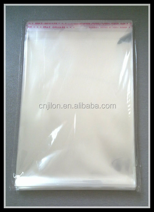 Oppのジッパーのついたプラスチック製の包装袋のための透明スリッパ/衣服/服仕入れ・メーカー・工場