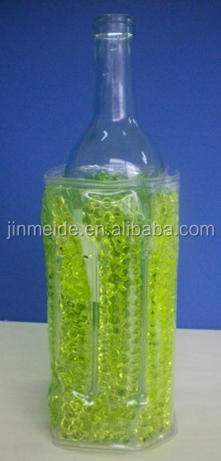 Fdaプラスチックワインジェルパック/pvcアイスクーラー・冷凍飲料用アイスパックホルダー仕入れ・メーカー・工場