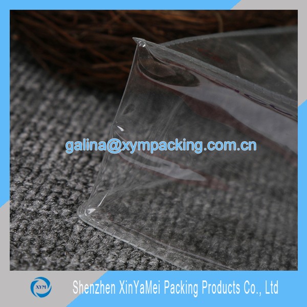 clear pvc bag with handle
