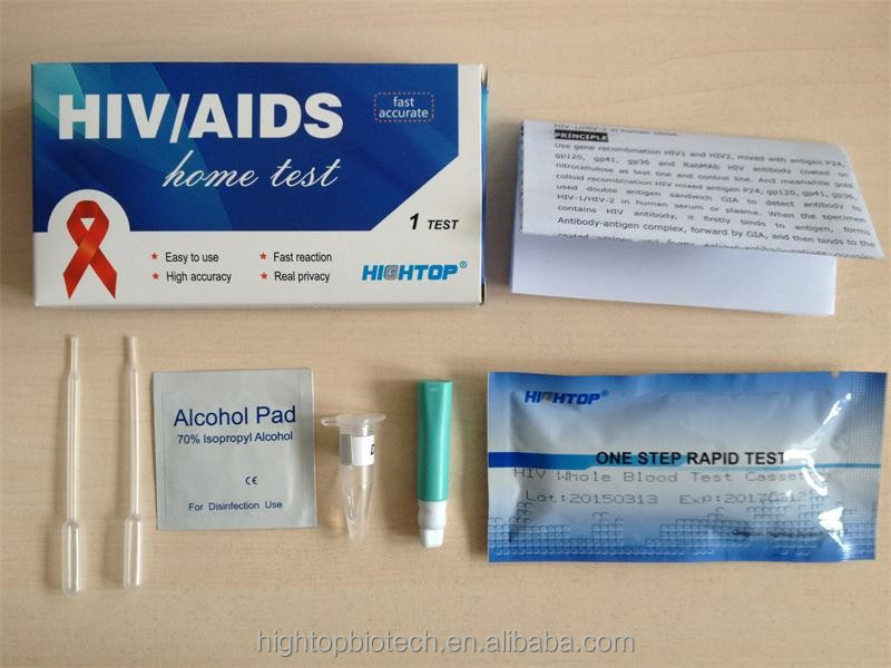 Rapid HIV Testing Equipment Rapid HIV Test Kits Serum/plasma/whole Blood