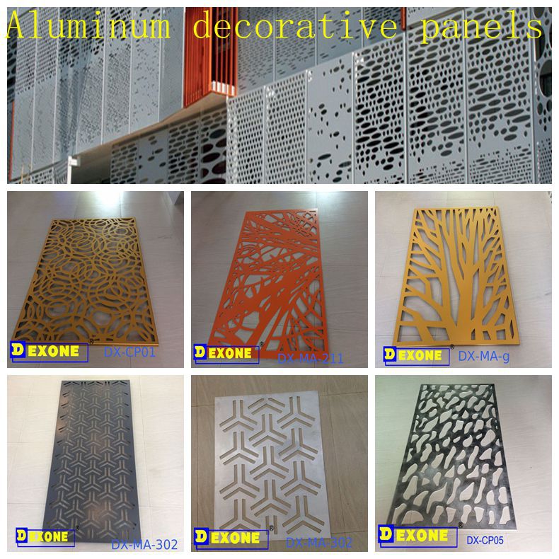 Metal Curtain Wall Aluminium Decorative Perforated Panel Buy