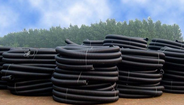 HDPE carbon corrugated pipe