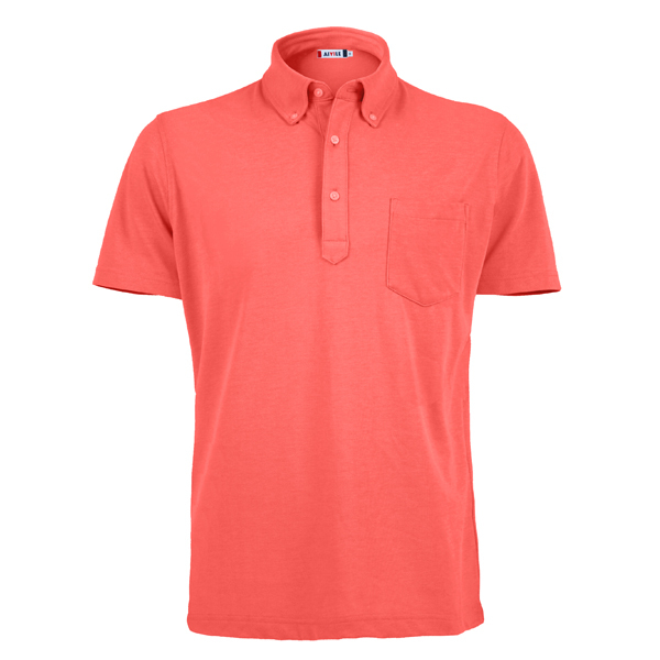 100％淡いピンクコーマ綿の男性のポロシャツ問屋・仕入れ・卸・卸売り