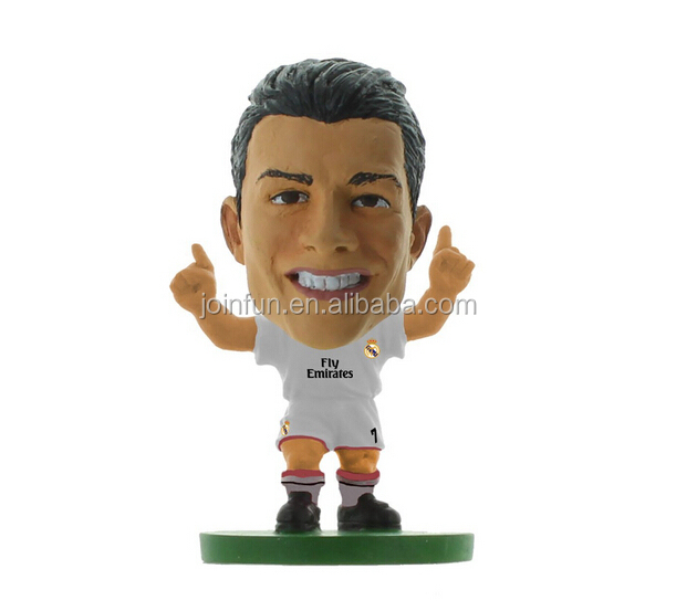 Big Head Plastic Football Figure,Lifelike Ronaldo Star Custom Football Player Figure,Oem Plastic