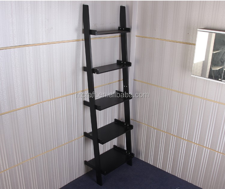 white ladder shelf