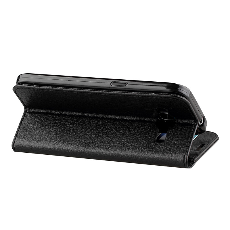 高品質puクレジットidカードホルダー折り畳み式の革フリップカバー三星銀河用ケースプライムg360fコア仕入れ・メーカー・工場