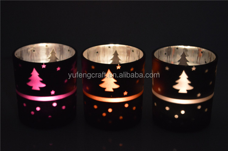 Envase de vidrio frascos única vela vela velas votivas de vidrio ...