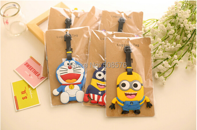 2014 New Cute Cartoon Image Design Travel Name Tag Korea Style