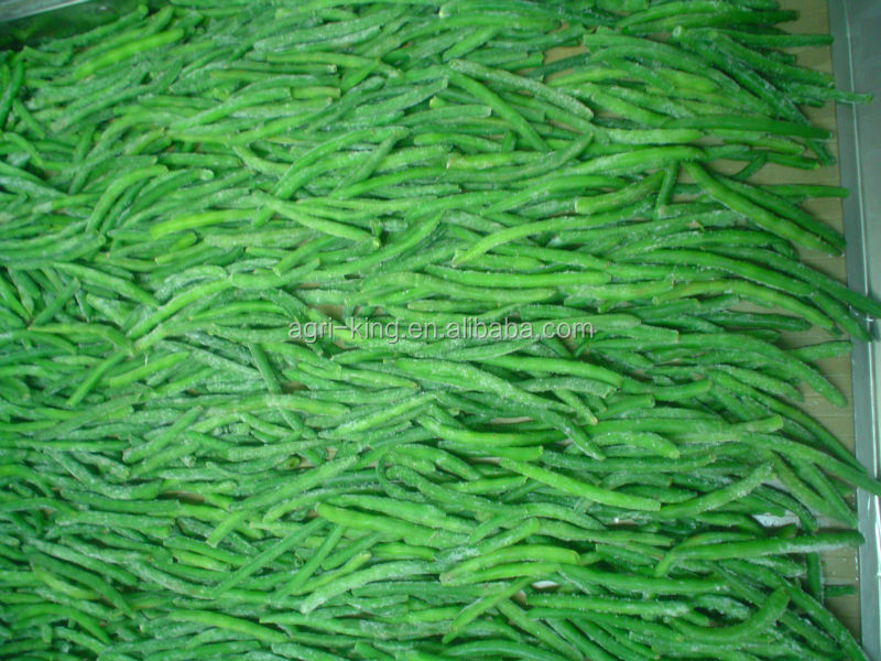 Yokid brand iqf green beans whole and cut