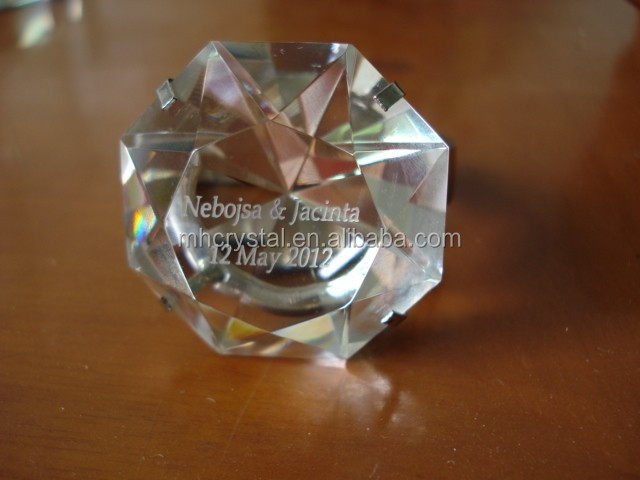 彫刻結晶ダイヤモンドリングナプキンホルダーMH-9002仕入れ・メーカー・工場