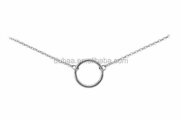 stainless steel circle pendant necklace.jpg