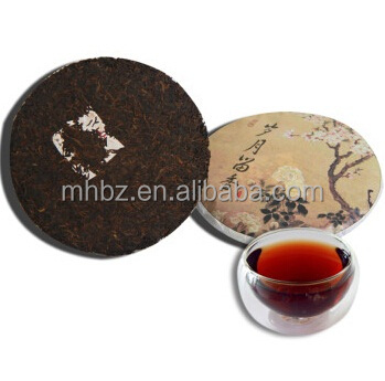 Digestion improved puerh teas