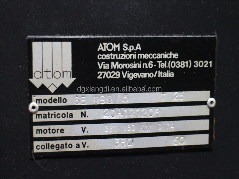 使用に再調整atom SE999/5スイングアーム切断機仕入れ・メーカー・工場