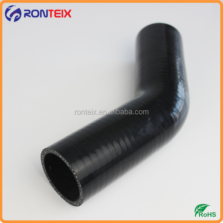 Silicone Hoses 135 Degree Elbow Reducer 76mm to 63mm 3' to 2.5' Intercooler  Pipe Hose Black - China 135 Degree Elbow Reducer, 45 Degree Elbow Hose