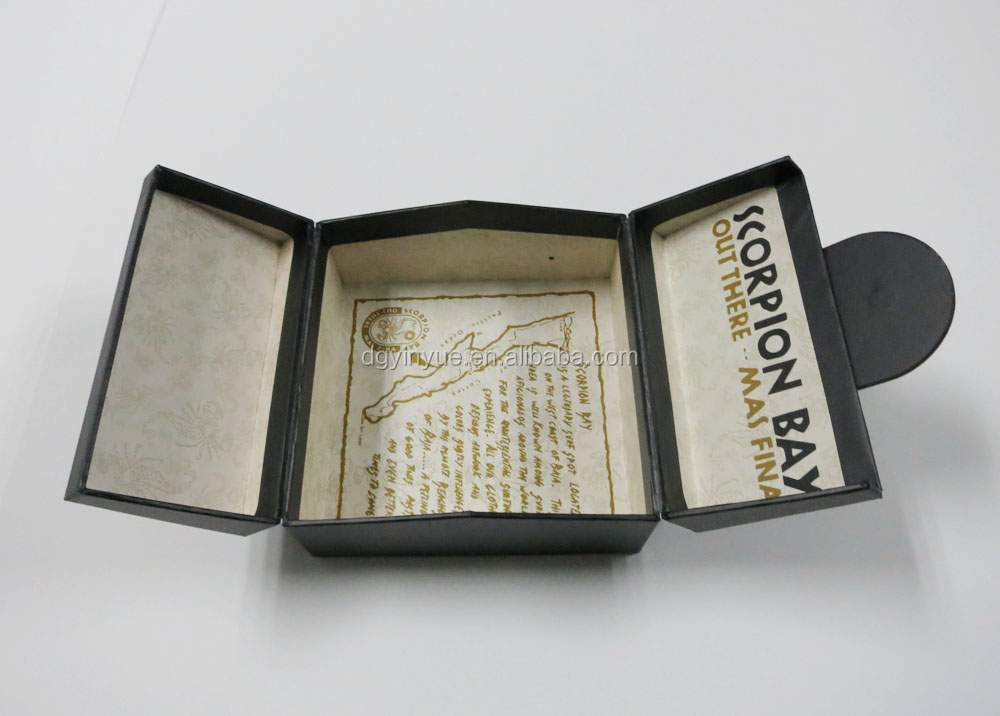 Dongguan factory paper box with magnetic closure