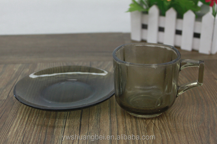 Glass Tea/coffee Cup With Saucer Small Glass Tea Cups Buy Glass Cup