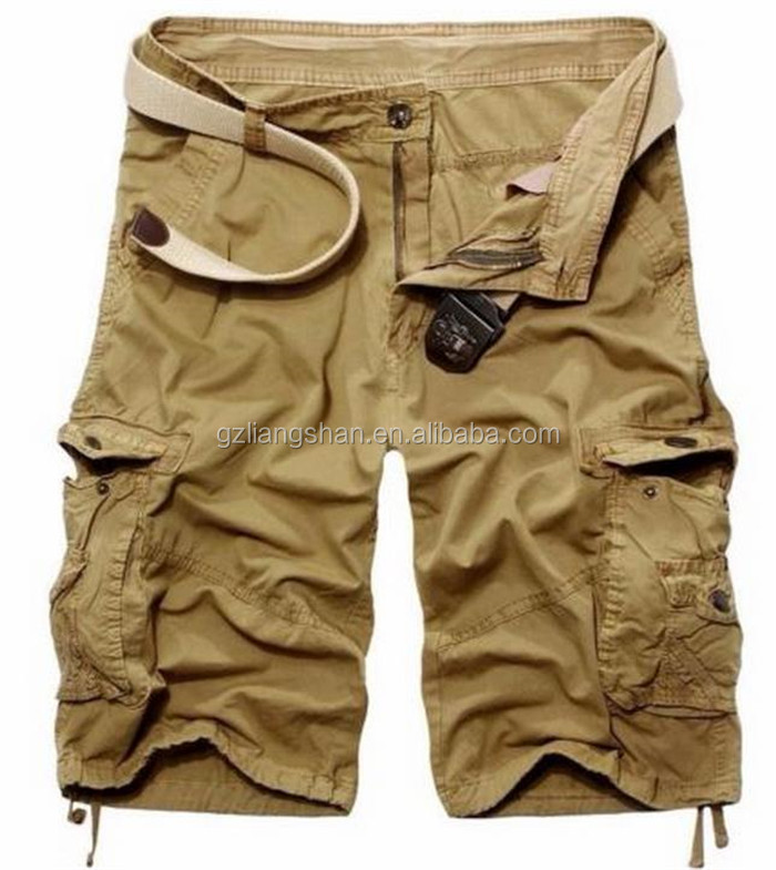 夏のファッションメンズカーゴショーツ迷彩軍3/4ルーズカジュアルカーゴショートパンツ仕入れ・メーカー・工場