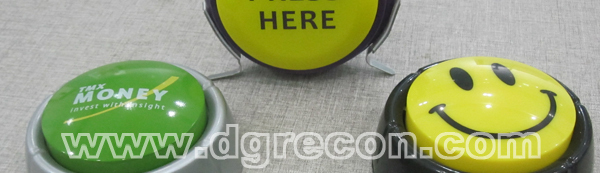 カスタムサウンドボタン広告付き2015メッセージを群れ仕入れ・メーカー・工場