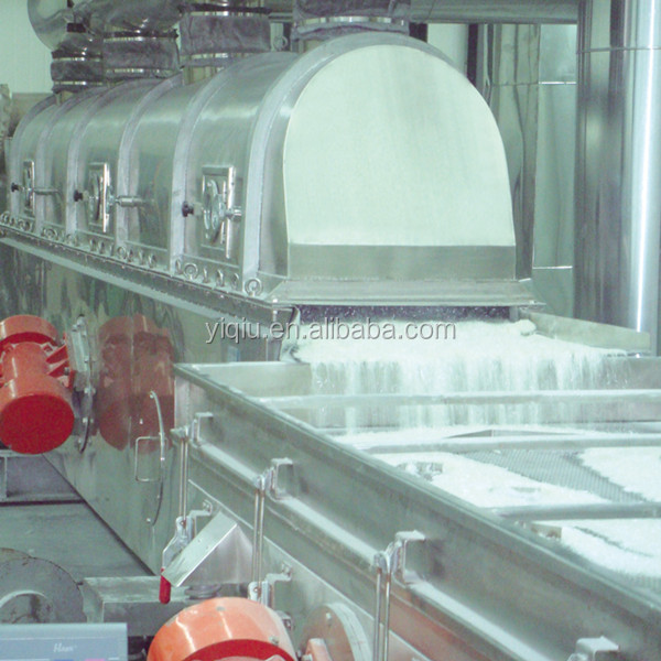 Vibration Fluid Bed Dryer for desiccated coconut