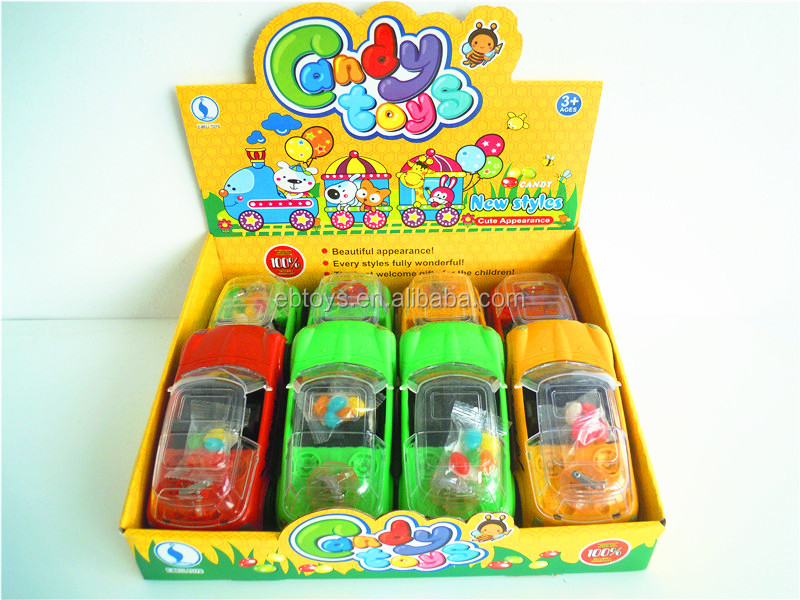 Pull line simulation car candy toy sweet with light