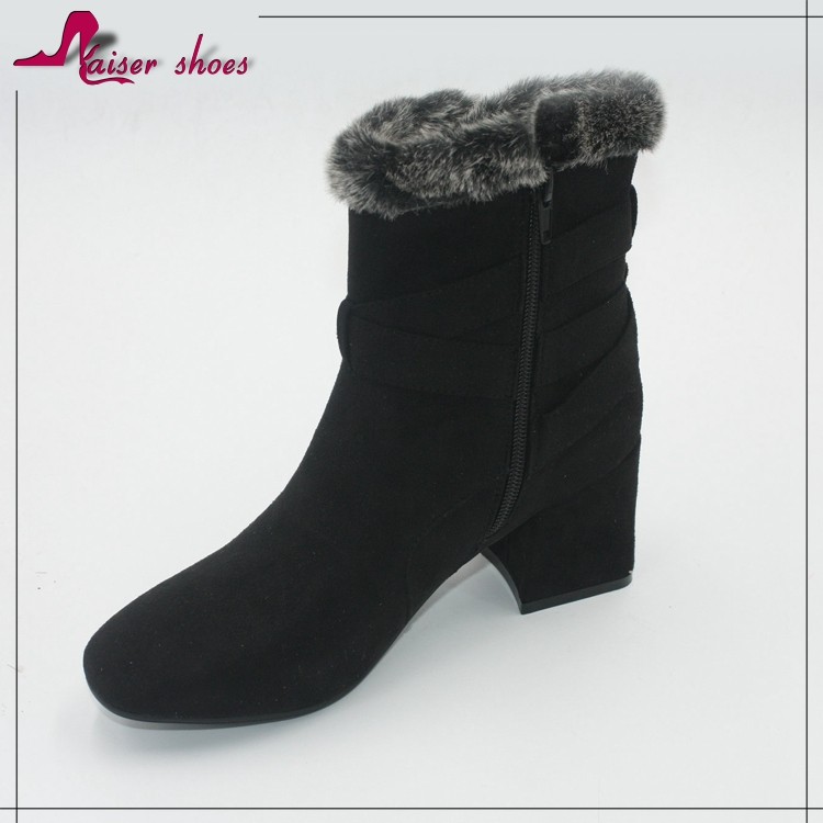 最新のデザイン女性の冬のブーツ靴レディース暖かい足首の雪のブーツ仕入れ・メーカー・工場