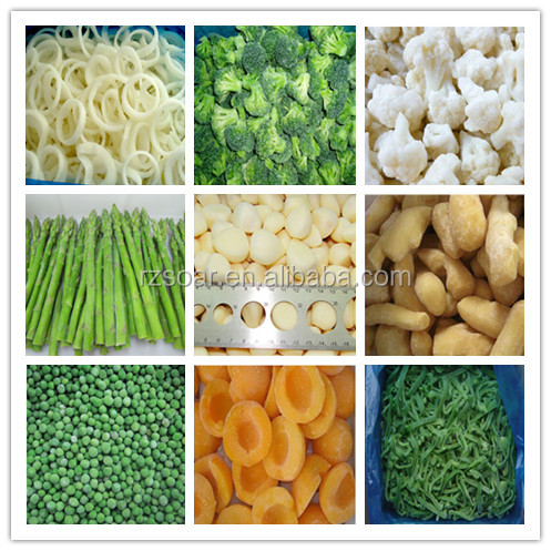 New crop frozen peeled garlic clove