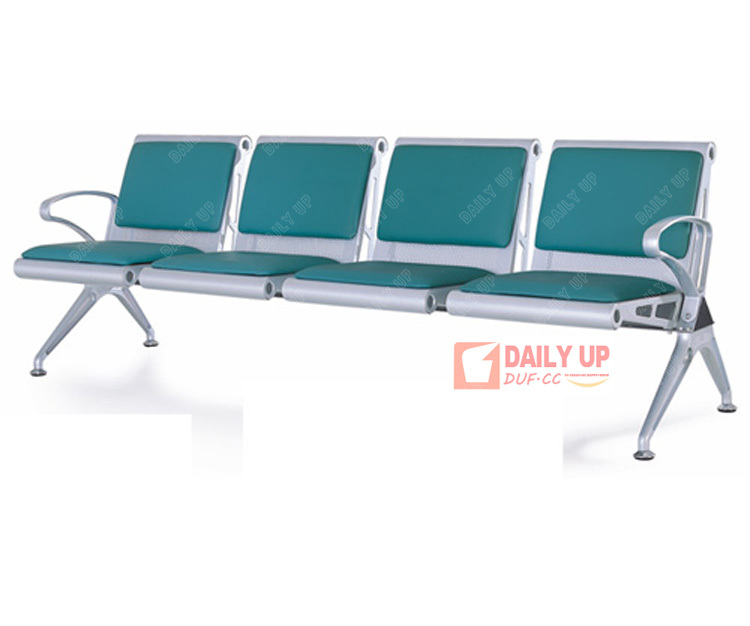 Waiting Room Beam Seating Pu Padded Office Lobby Benches Public