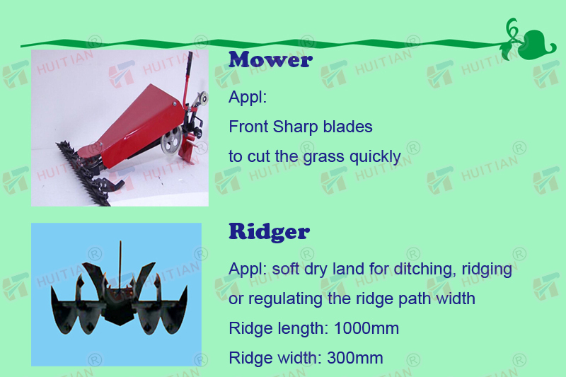 Mower and ridger