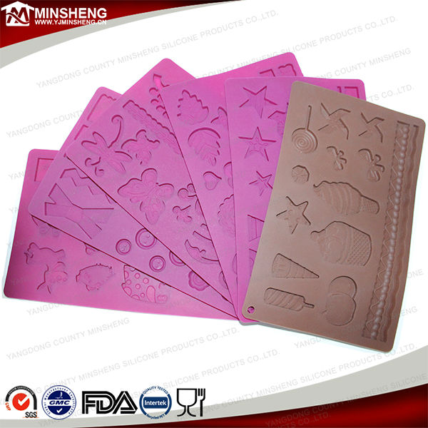 Fondant Sugar Chocolate Tool Cake Decorating Silicone Moulds