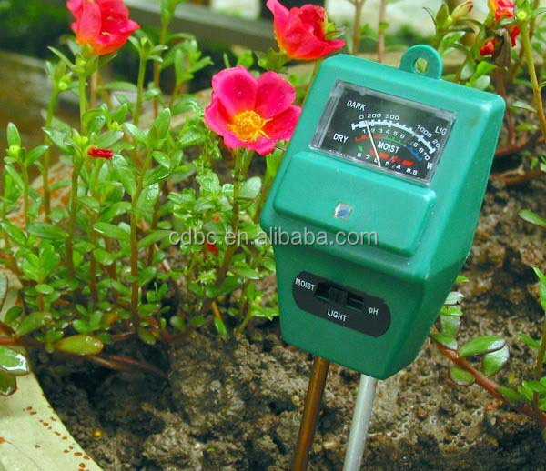 植物の花のphテスター3in1の土壌水分の光計仕入れ・メーカー・工場