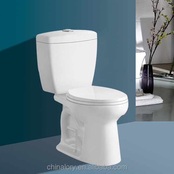 新しいデザイン西部のトイレ衛生陶器セラミックバスルームのトイレサイフォンのツーピースのトイレ仕入れ・メーカー・工場