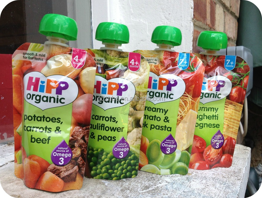 custom printed stand up liquid juice pouch