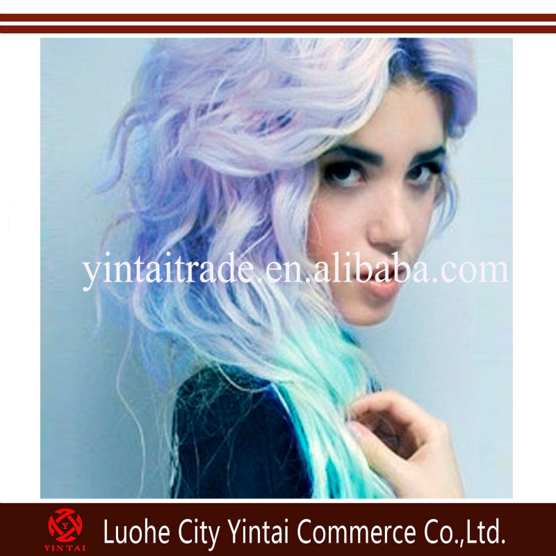 一時的な熱い販売2014年12色の髪の色統コスプレ一時的な髪色のチョーク問屋・仕入れ・卸・卸売り