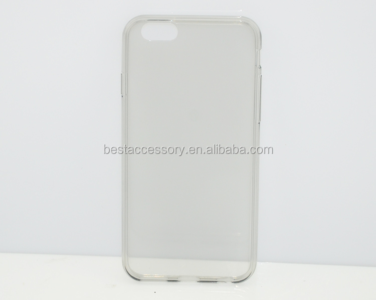 alibabaの卸売明確なi phone6用tpuゲルカバー、 tpuの携帯電話ケース、 クリアi phone用tpuのゲルの場合問屋・仕入れ・卸・卸売り