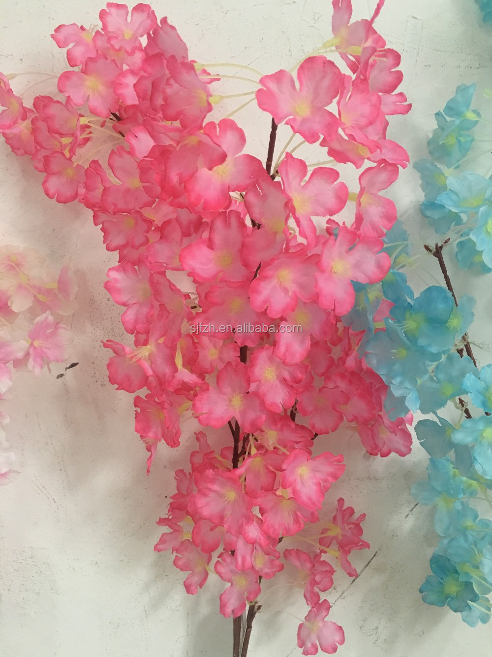 colorful japanese cherry blossom artificial sakura flower for