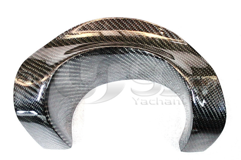 2003-2007 Mitsubishi Evolution EVO 8 9 USDM OEM Rear  Bumper Exhaust Heatshield CF.jpg