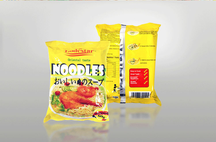 Quick cooking chicken flavor instant noodle