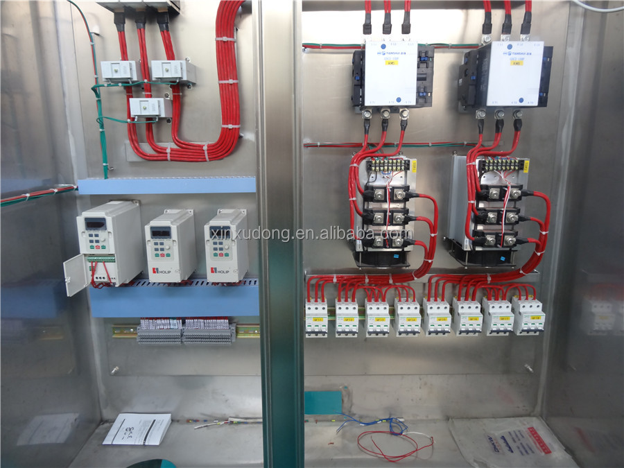 continuous snack frying machine