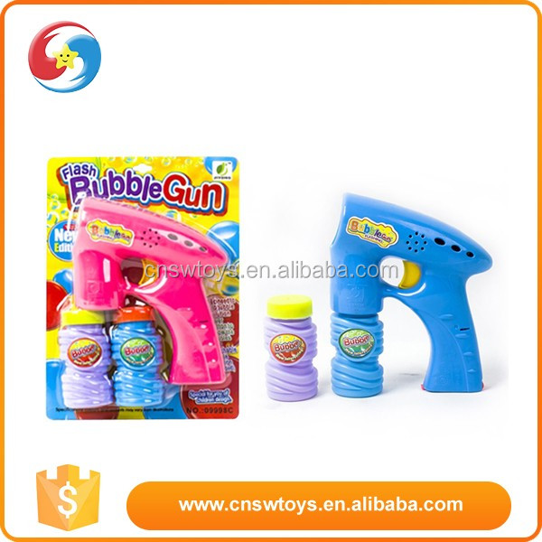 Wholesale cheap high quality funny kids soap bubble blower gun