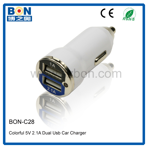 Dual Port USB Adapter/Car Charger - For Samsung Galaxy Tab 1 2 & S3 Mini i8190問屋・仕入れ・卸・卸売り