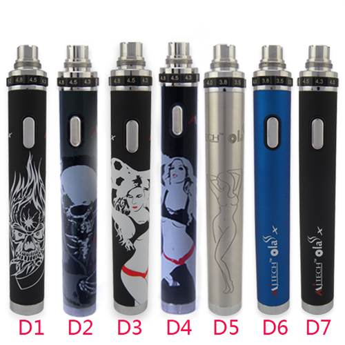 最新の電子のcigola×クールとセックス1300/1600mah3.3-5.5vトップねじれのバッテリー電圧電子タバコ問屋・仕入れ・卸・卸売り