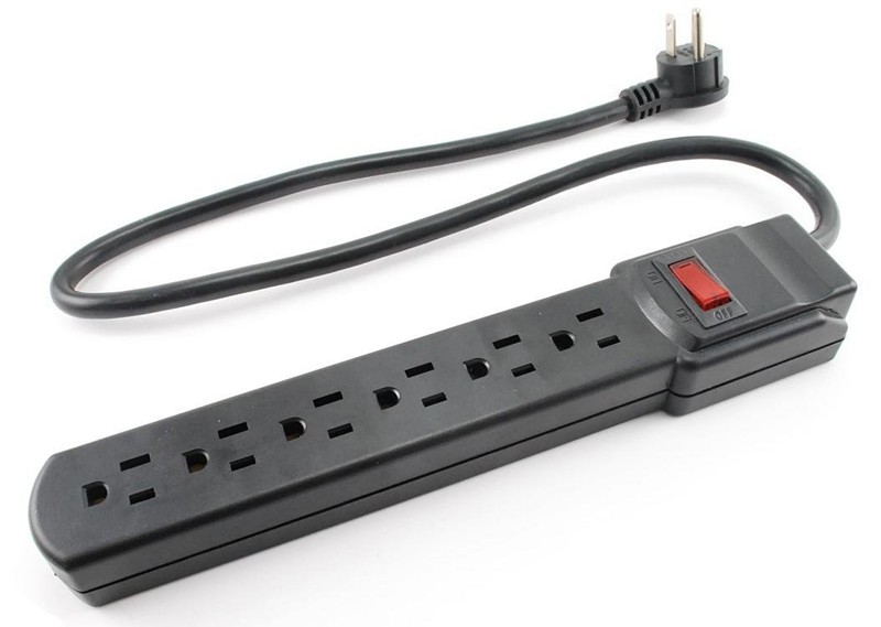 6 Outlets Surge Protector Overload Protection Power Strip Buy