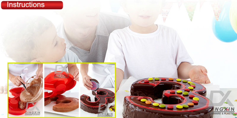 Large tree shape 3d silicone molds for cake decorating