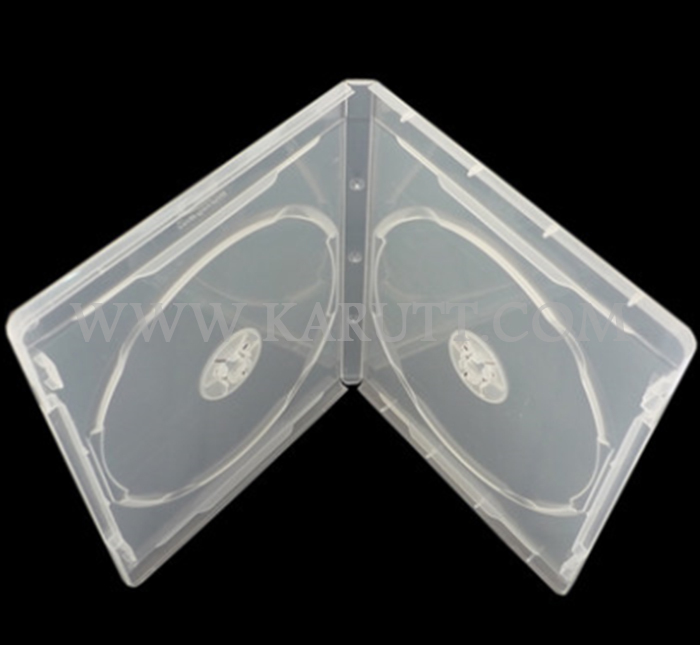 正方形の透明なプラスチックのカスタム1~2cddvd収納ケースボックス仕入れ・メーカー・工場