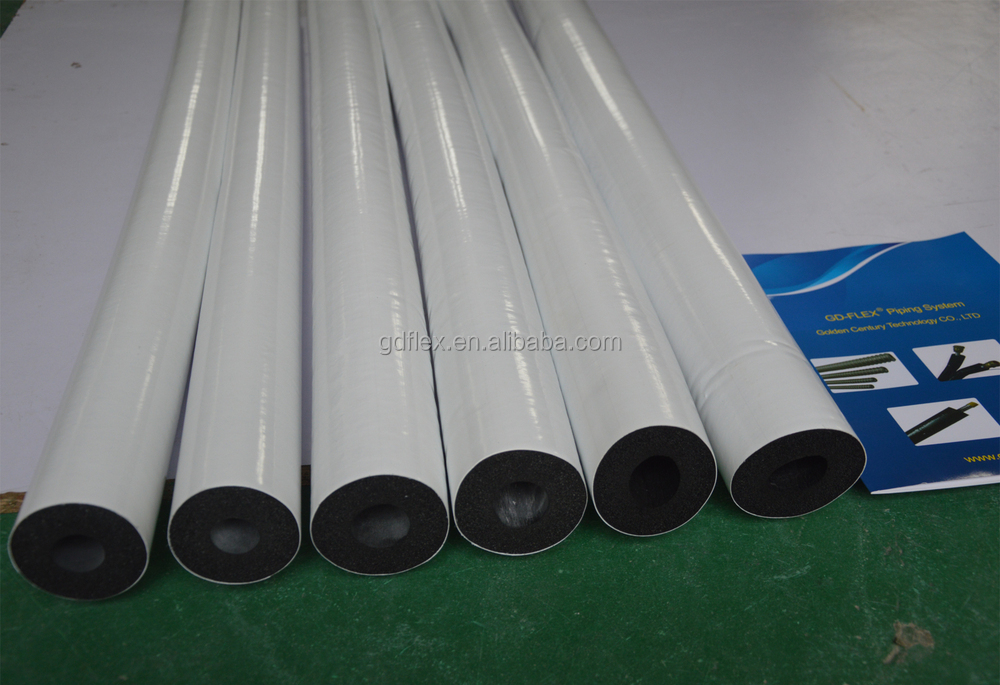 White Color Jacketing Uv Resistant Insulation Pipe Buy White