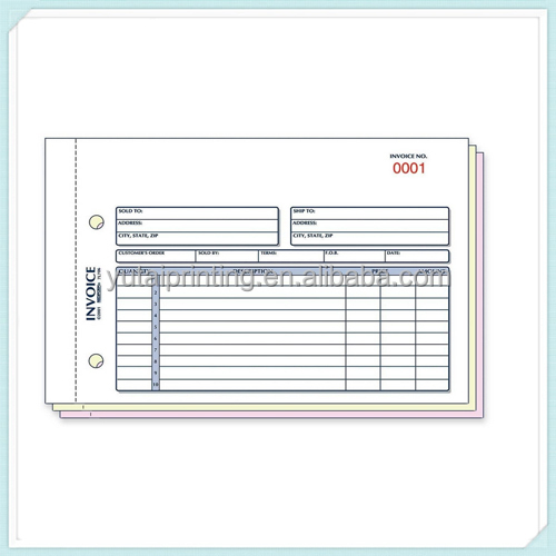 vistaprint invoices