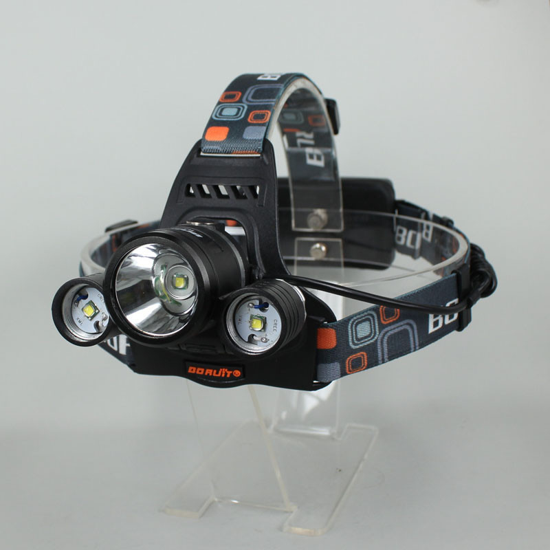 Налобный фонарь OEM 3 x CREE xm/l T6 5000Lm USB HL01 Налобный фонарь OEM 3 x CREE xm/l T6 5000Lm USB HL01