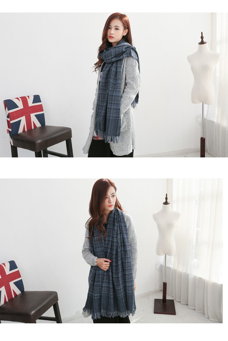 模造カシミヤスカーフ韓国秋と冬暖かい冬の女性の韓国新しいデュアル- 目的ショール仕入れ・メーカー・工場